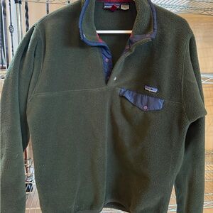 Patagonia Forest Green Fleece Jacket